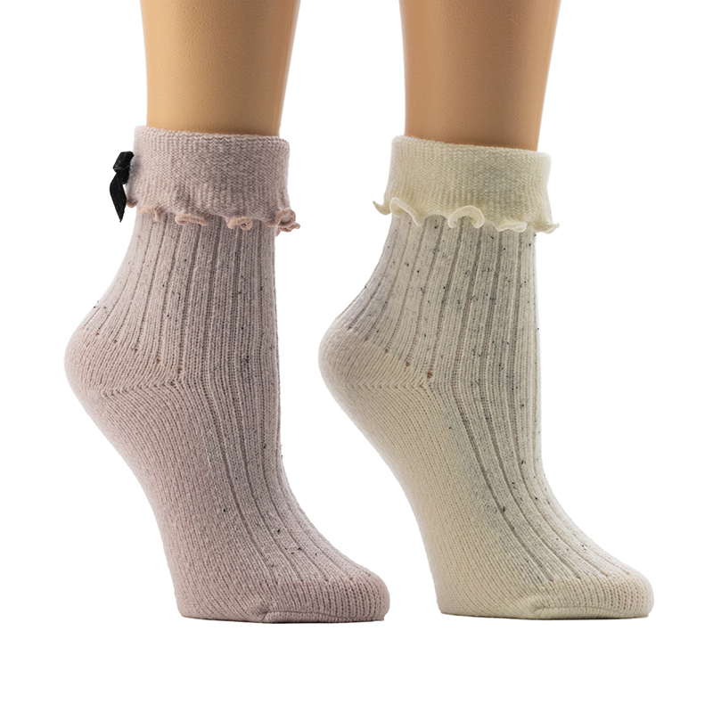 Ženske čarape Fleck 3x1 Rib Cosy Home