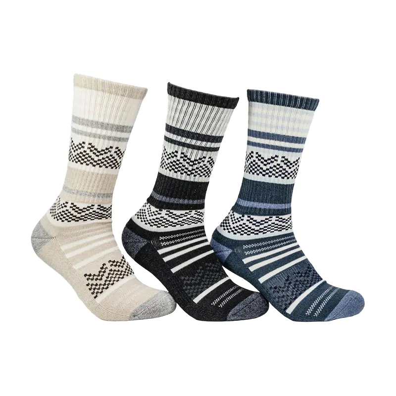 Muške tonal stripe 1/2 Cushion Crew