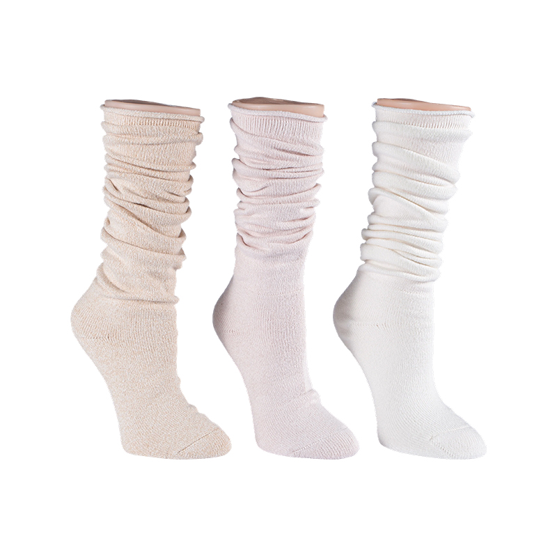 Roll Top Full Cushion Slouchy Crew čarape 2ppk